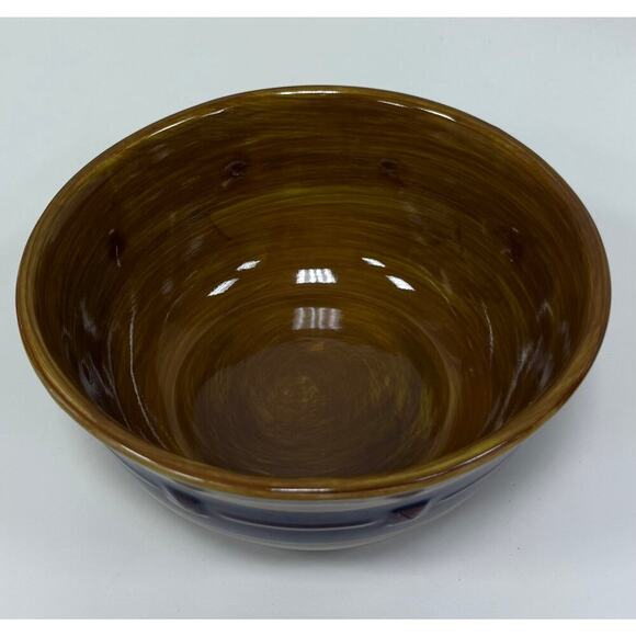 New Yellow "Mountain Vista" Bowl by Demdaco. KT131 - Picture 2 of 3